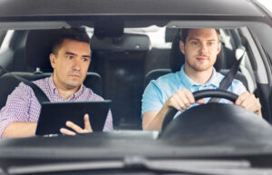 car driving school instructor