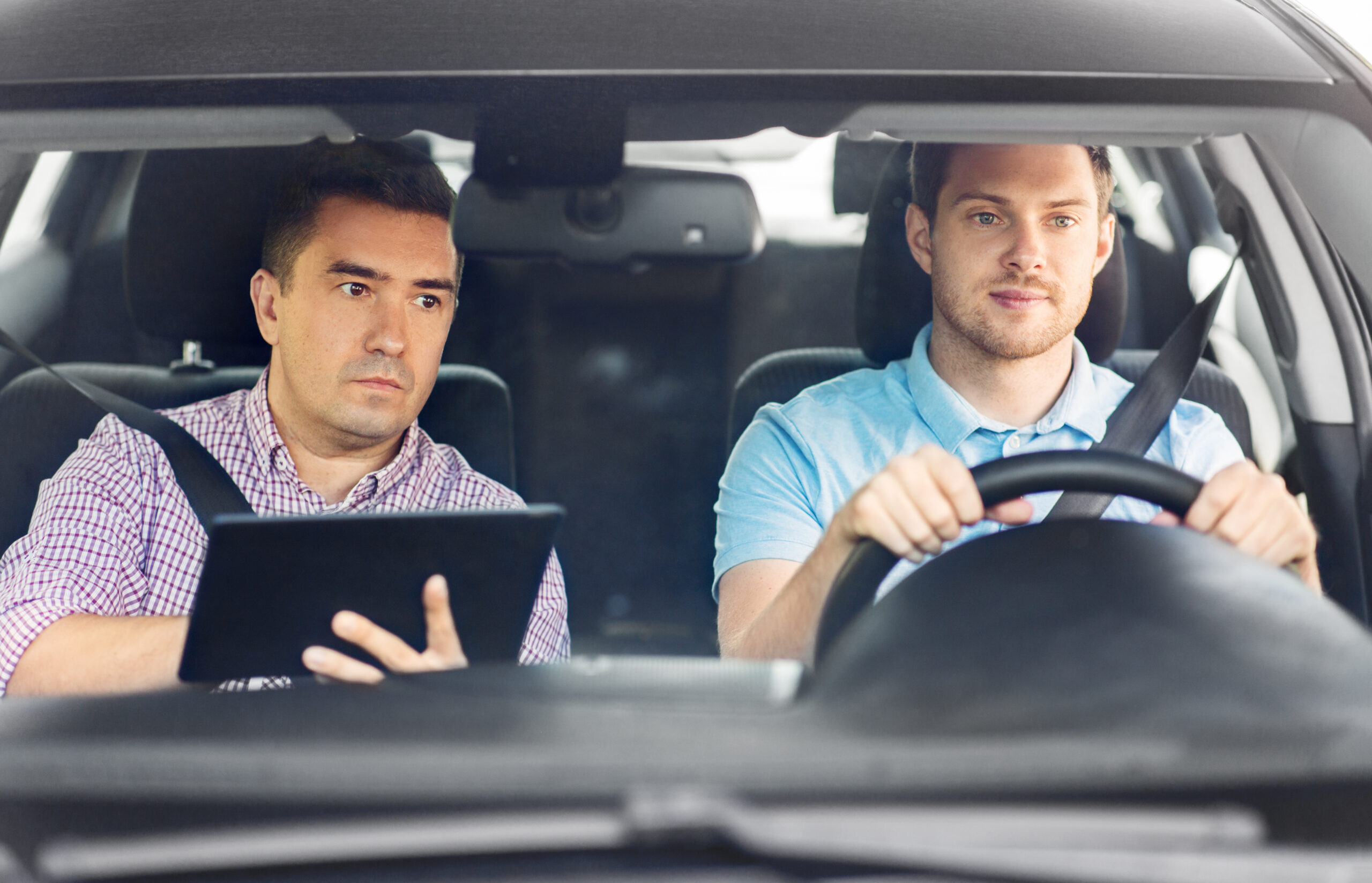 car driving school instructor